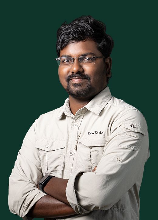 Mr. Dharanidaran G - Animal Care Team at Vantara