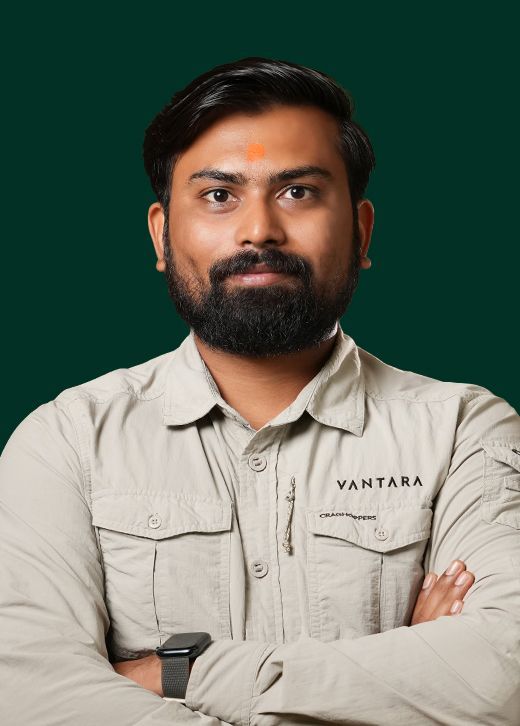 Dr. Gaurang Mathukiya - Animal Care Team at Vantara
