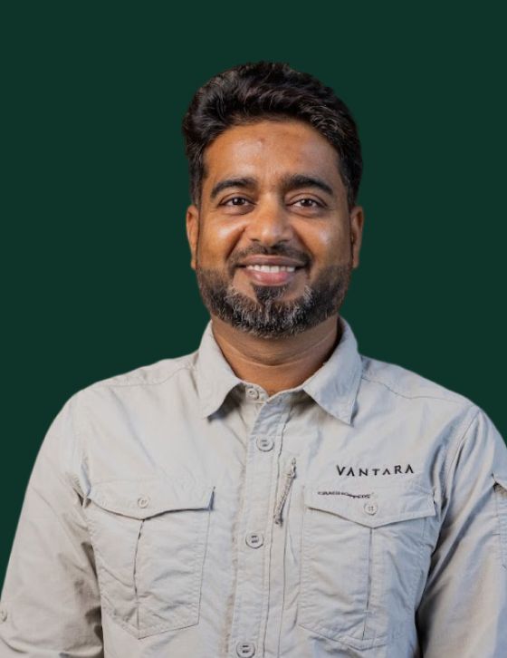 Dr. Shamshad Alam - Animal Care Team at Vantara
