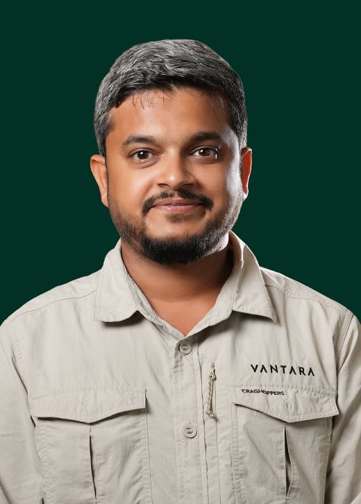 Dr. Sujay C S - Animal Care Team at Vantara