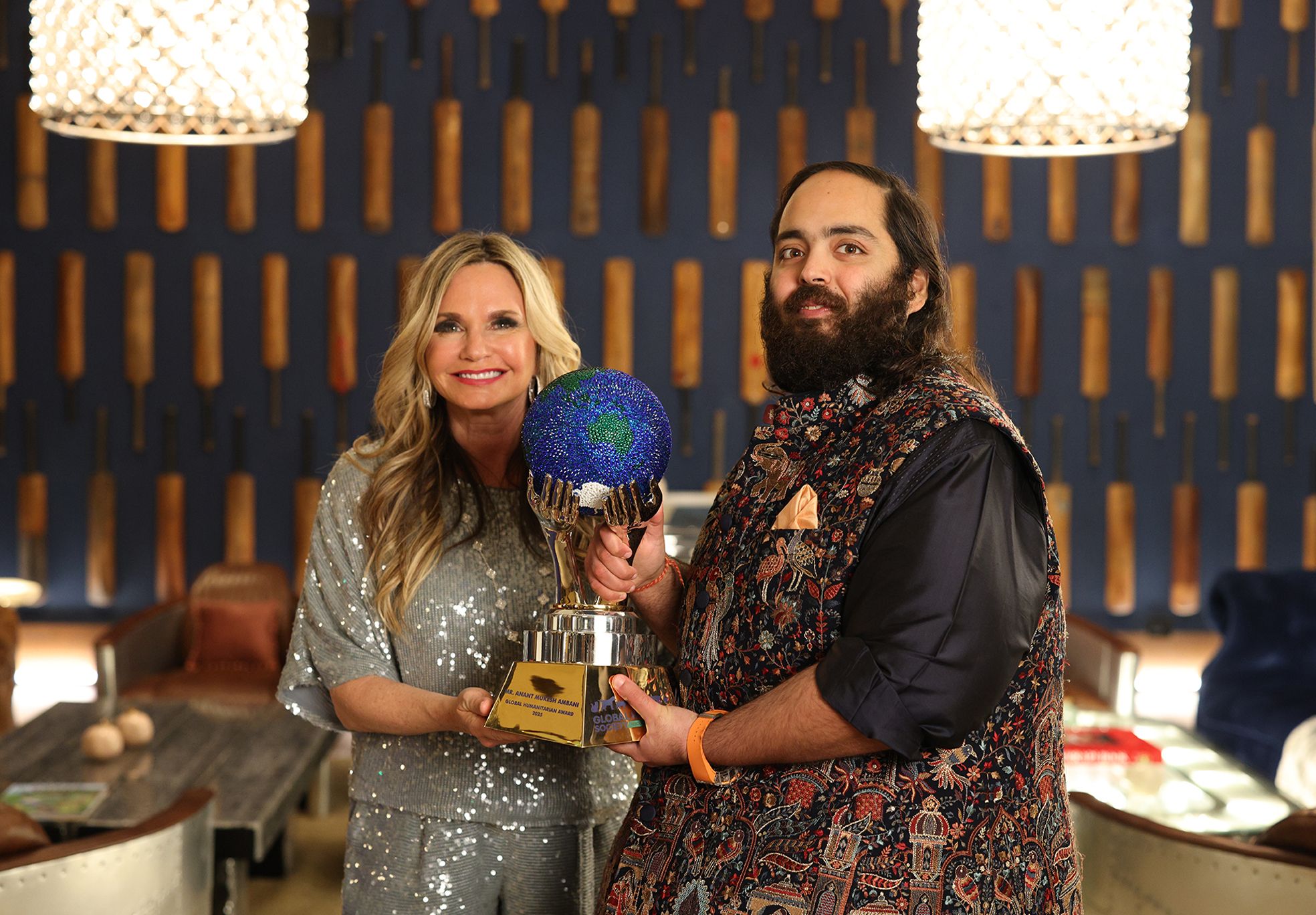 GHS honours Shri. Anant Ambani with the 2025 Global Humanitarian Award for Wildlife Conservation.