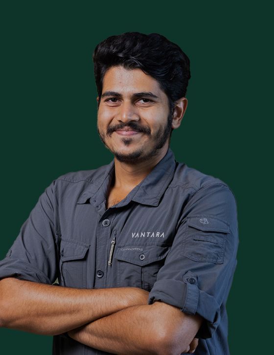 Mr. Puneeth SM - Animal Care Team at Vantara