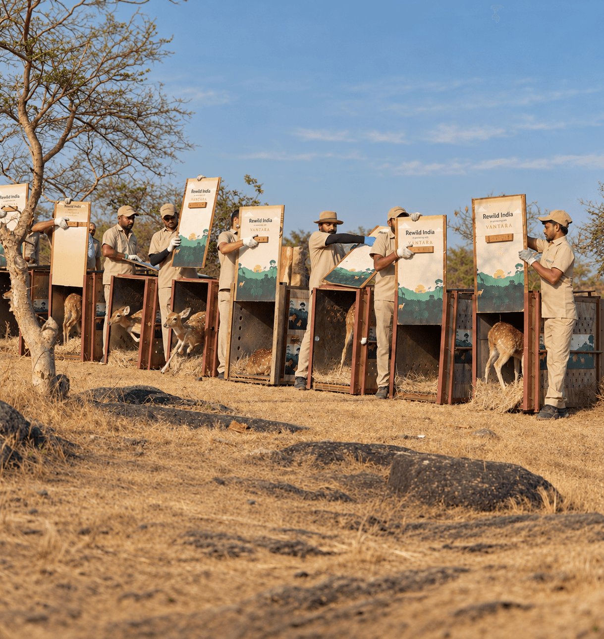 Conservation, Breeding & Rewilding - Core Initiative at Vantara