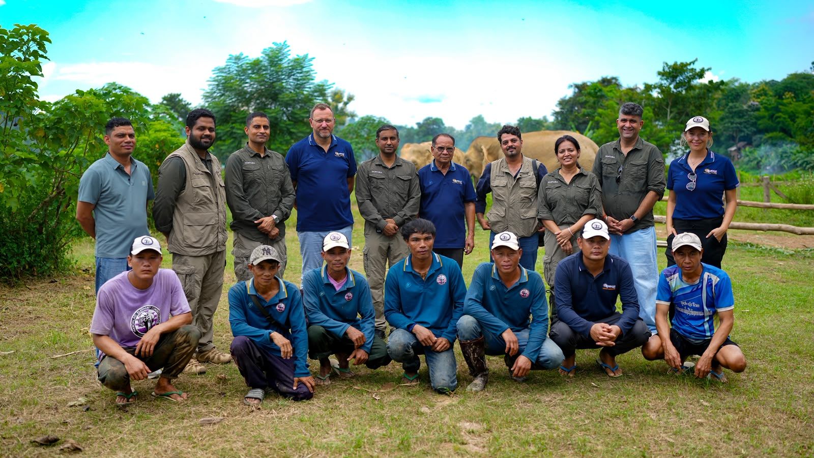 Mandalao Elephant Conservation and Vantara Launch Elephant Conservation Programme in Laos